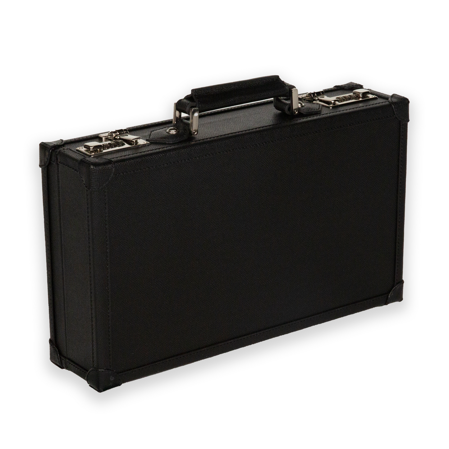 Honoré Ten Piece Watch Trunk - Black/Crimson